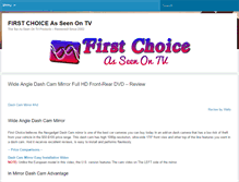 Tablet Screenshot of 1stchoiceontv.com
